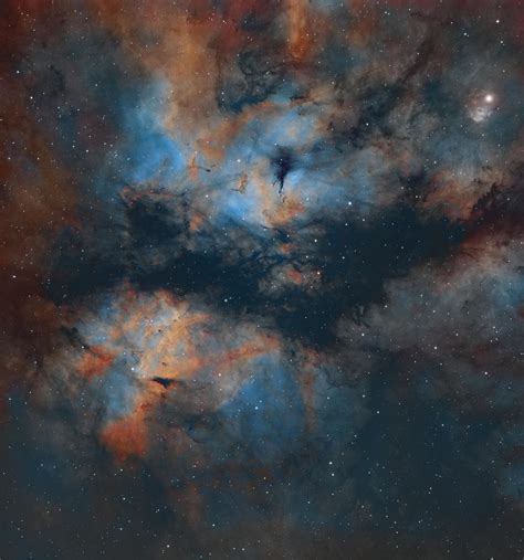 Ic 1318 The Gamma Cygni Nebula Located In The Constellation Of