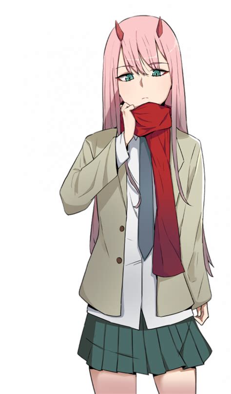 Download Girl Anime Zero Two Png Image High Quality Hq Png Image