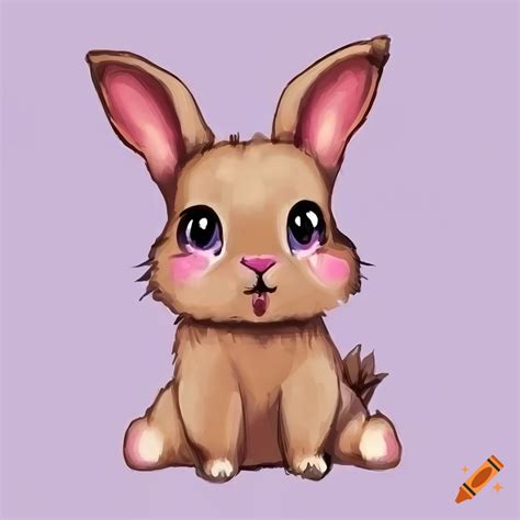 Pixel Art Of A Cute Bunny