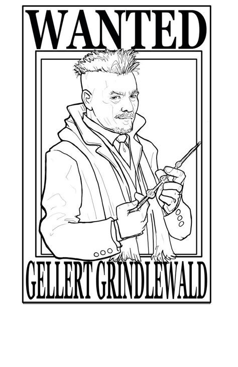 Gellert Grindlewald By Kurt Kress Harry Potter Artwork Harry Potter World Wizarding World
