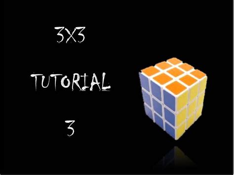 Como Armar El Cubo Rubik 3x3 Parte 3 Youtube