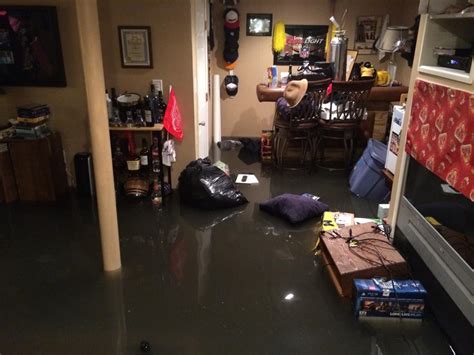 Wet or clammy storm cellars are a typical issue in both old and new homes. The Right Ways to Clean Flooding Basement Problem - HomesFeed