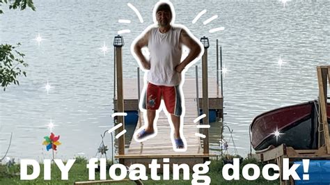 Diy plankway r kit polydock s. DIY barrels as wheels floating dock! // Vinny On The Grand ...