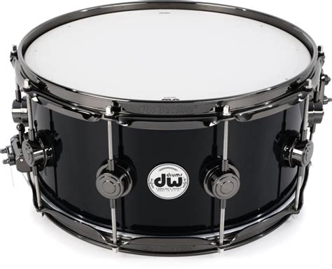 Dw Collectors Series Snare Drum 65 X 14 Inch Gloss Black With