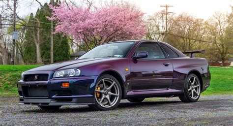 Another Rare 1999 Nissan Skyline Gt R V Spec In Midnight Purple Ii Is