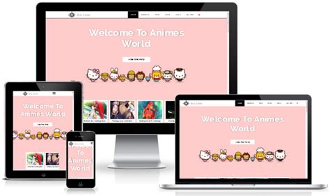 Anime Clean Responsive Blogger Template Free Download Blogger Template