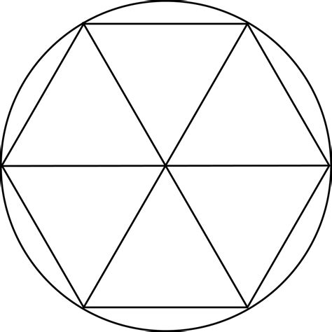 So if the circumference of a circle is 2πr i.e 2π times r area of a segment of a circle knowing the angle. Regular Hexagon Inscribed In A Circle | ClipArt ETC