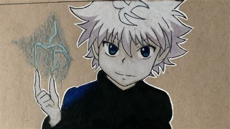 How To Draw Killua Zoldyck Step By Step For Beginners No