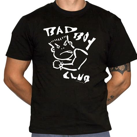 Bad Boy Club T Shirt Defunct 80s90s Streetwear Brand 100 Preshrunk