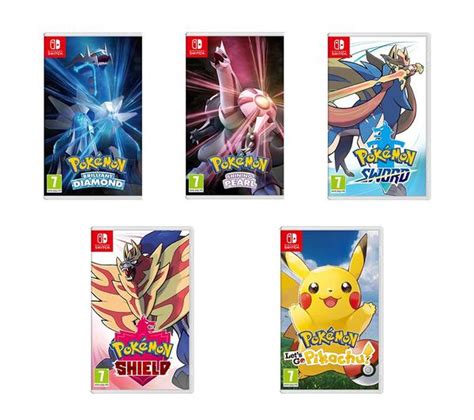 Buy Nintendo Switch Pokémon Games Bundle Currys