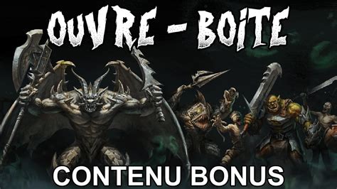 Contenu Bonus Du Mythic Tiers Heroquest Ouvre Bo Te Youtube