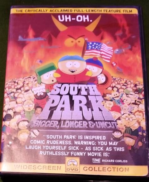 South Park Bigger Longer And Uncut Movie Dvd Ebay