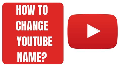 How To Change Youtube Name I How To Change Youtube Channel Name 2020