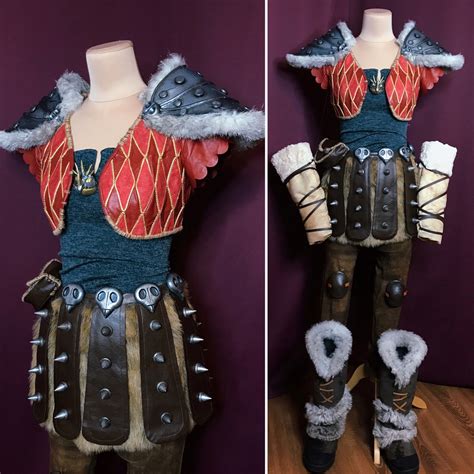 How To Train Your Dragon Astrid Hofferson Cosplay Costume Etsy