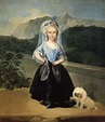 Riproduzione Maria Teresa Di Borbone E Vallabriga di Francisco Goya