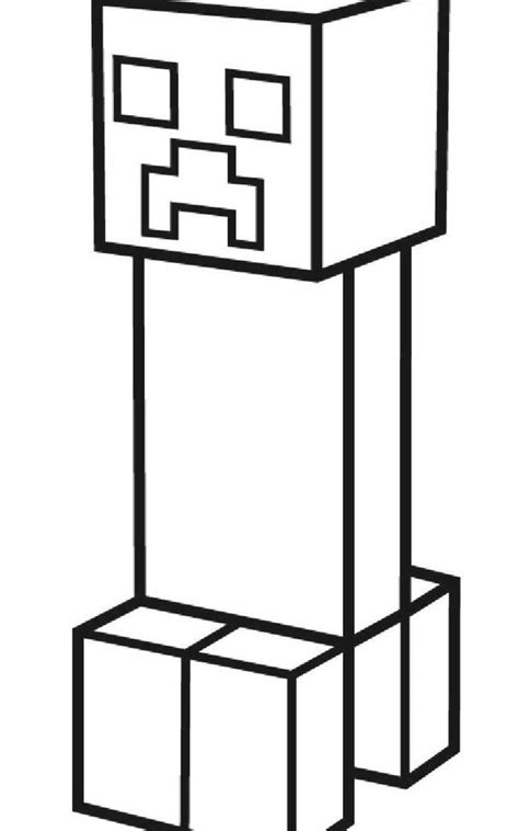 Minecraft Creeper Coloring Pages Printable Minecraft Coloring Pages