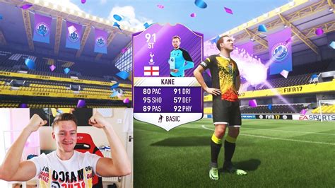 Kane is a striker from england playing for tottenham hotspur in the premier league. 91 PURPLE POTM HARRY KANE!! - FIFA 17 PACK OPENING - YouTube