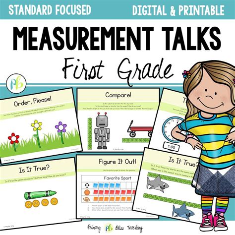 First Grade Measurement Number Talks Primary Bliss Teaching