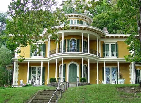 The Picturesque Style Italianate Architecture The Thomas Gaff House