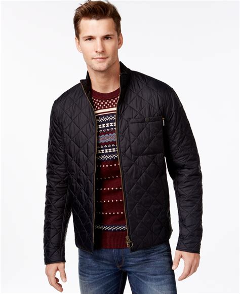 Lyst Barbour Axle Quilted Jacket In Black For Men