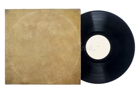 Retro Long Play Vinyl Record With Sleeve Royalty Free Stock Photos