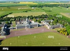 College Hall Officers Mess, CHOM, RAFC Cranwell from above. Sleaford ...