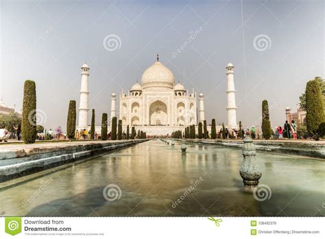Taj Mahal Indias Seven Wonders Concept Editorial Photo Image Of
