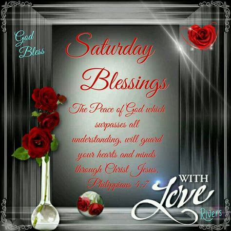 Good morning saturday images is the starting point of a great weekend and with the quote of the days, let's make this point more special and memorable! Saturday Blessings With Love Pictures, Photos, and Images ...