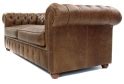 Chester Hobnail Leather Large Chesterfield Sofa Bed From Old Boot