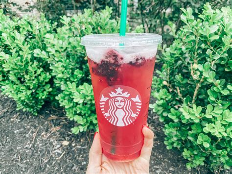 Healthy Starbucks Drink Order Raspberry Green Tea Lemonade Starbucks