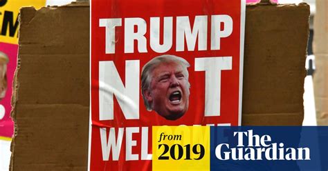 Thousands Of People Protest Against Donald Trumps State Visit Video