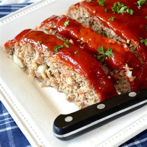 Not this meat and spinach loaf from the essential new york bake at 400°f for ten to 20 minutes (depending on your. Brown Sugar Glazed Meatloaf! I've been making this for ...
