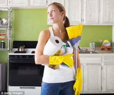 How Of Women Say They LIKE Doing Housework Daily Mail Online