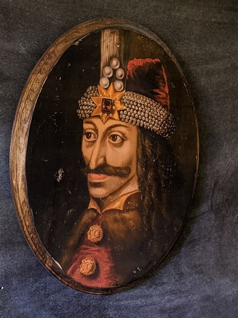 Vlad Tepes The Impaler Vlad Dracula Wood Portrait Wall Etsy Canada