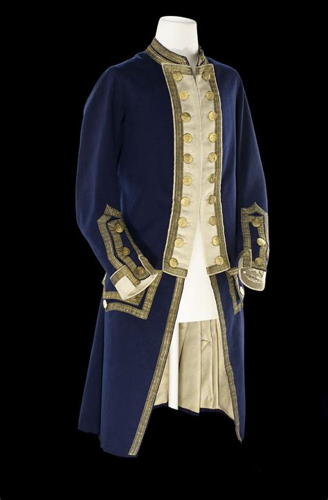 1774 British Naval Captains Coat At The National Maritime Museum