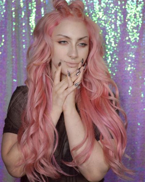 Pastel Goth Pastel Pink Hair Instagram Evangelinedemuro Pastel