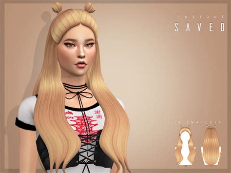 Saved Hairstyle At Enriques4 Sims 4 Updates