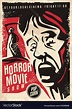 Grim reaper horror movie poster design Royalty Free Vector