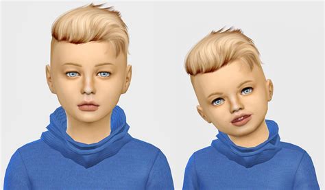 Sims 4 Hairs Simiracle Wings Os0917 Hair Retextured
