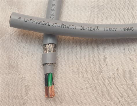 Lapp Ölflex 190 Cy Shielded 14 Awg 3 Conductor Power Cable Douglas