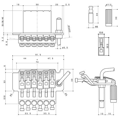42 Floyd Rose Parts Diagram