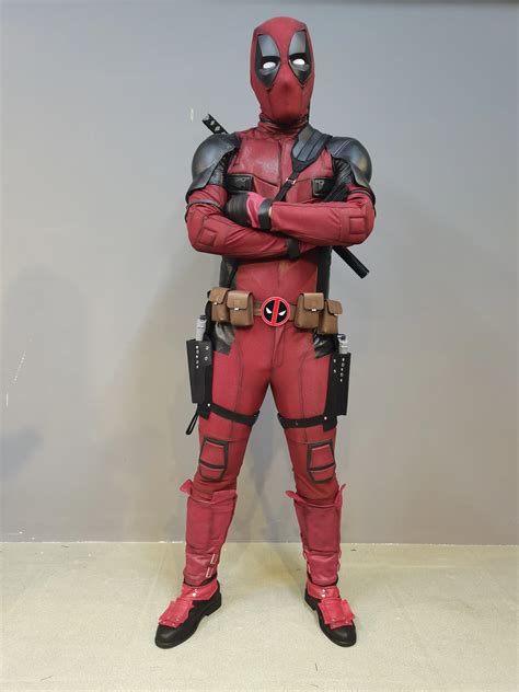 Deadpool Cosplay Elastic Costume Movie Accurate And Made To