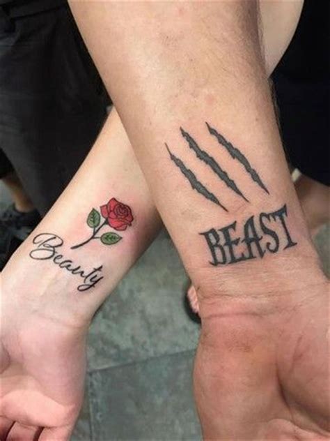 Matching Quote Tattoos For Couples Queen And King Couples Matching