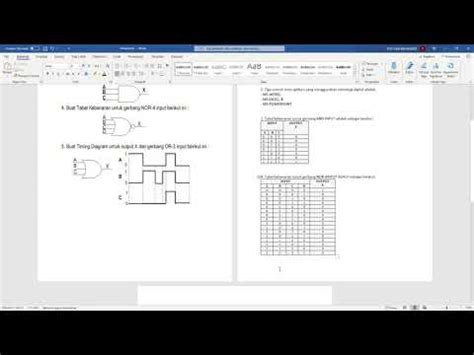 Rangkaian Logika Dasar Kombinasional YouTube