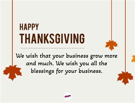 50 Happy Thanksgiving Messages For Business Clients Staff