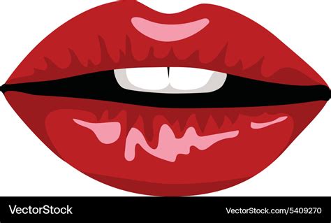 Woman Lips Royalty Free Vector Image Vectorstock