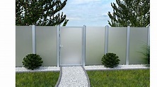 planeo Ambiente - schermo privacy in vetro satinato 90 x 180 cm ...