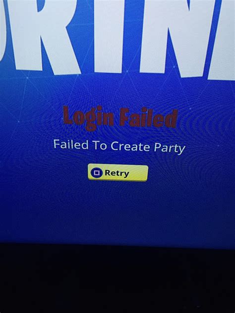 Failed To Create Party Error Help Rfortnitebr