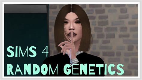 Sims 4 Cas Random Genetics Challenge Youtube