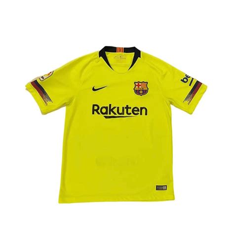 Nike Nike 201819 Fc Barcelona Away Jersey 918990 703 Sz Medium Grailed